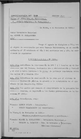 Ordenanza n° 3204 de 1964