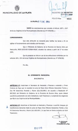 Decreto nº 6 de 2024, ALAK, Julio Cesar
