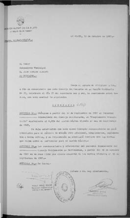 Ordenanza n° 6746 de 1987