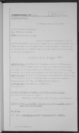 Ordenanza n° 1331 de 1949