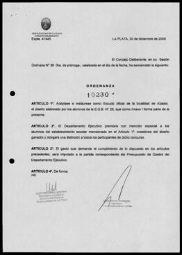 Ordenanza n° 10230 de 2006