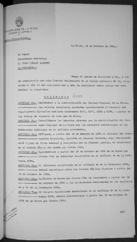 Ordenanza n° 6393 de 1986