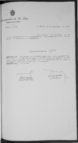 Ordenanza n° 8277 de 1993