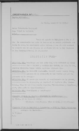 Ordenanza n° 1305 de 1949