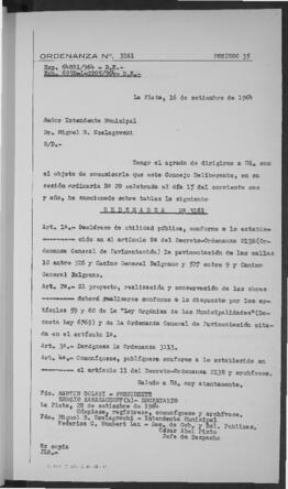 Ordenanza n° 3161 de 1964