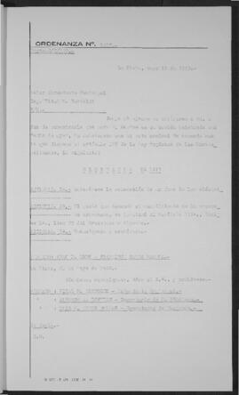 Ordenanza n° 1417 de 1949
