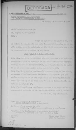 Ordenanza n° 3126 de 1964