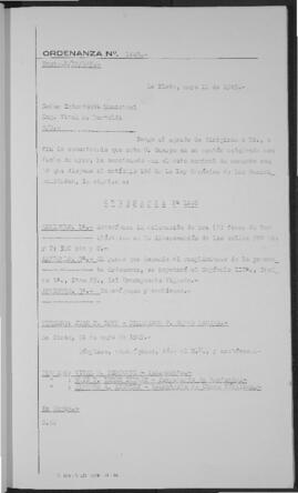 Ordenanza n° 1440 de 1949