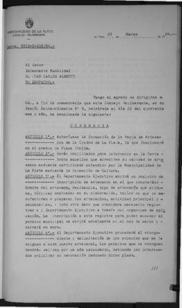 Ordenanza nº 5568 de 1984
