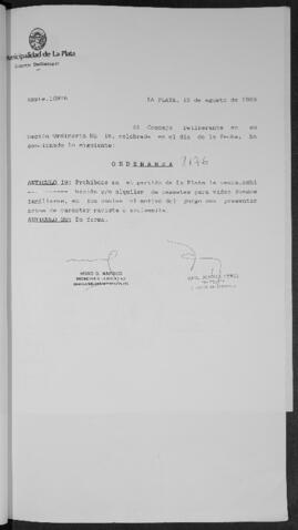 Ordenanza n° 8176 de 1993