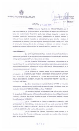 Decreto nº 2012 de 2021, GARRO, Julio cesar