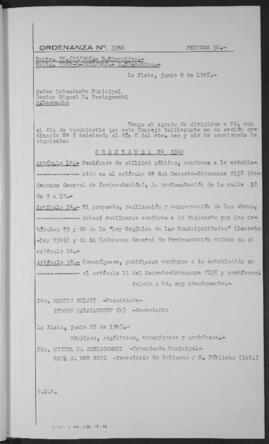 Ordenanza n° 3340 de 1965