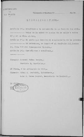 Ordenanza n° 1690 de 1949