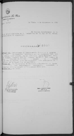 Ordenanza n° 8730 de 1996