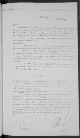 Ordenanza n° 4838 de 1981