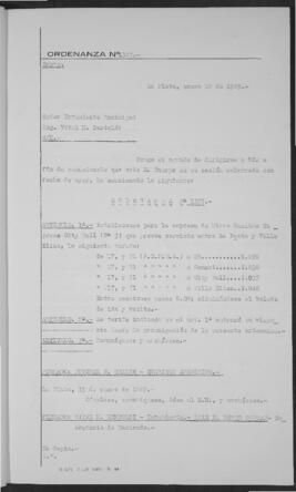 Ordenanza n° 1307 de 1949