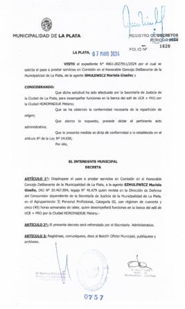 Decreto nº 757 de 2024, ALAK, Julio Cesar
