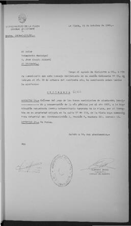 Ordenanza n° 6066 de 1985
