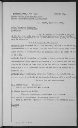 Ordenanza n° 3326 de 1965