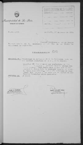 Ordenanza n° 8292 de 1994