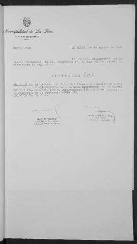Ordenanza n° 8193 de 1993