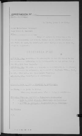 Ordenanza n° 1468 de 1949