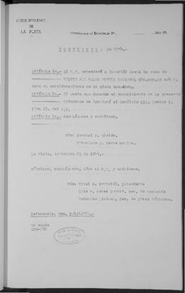 Ordenanza n° 1754 de 1949