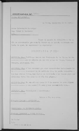 Ordenanza n° 1223 de 1948
