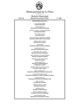 Boletín Municipal nº 1200 - miércoles, 26 de mayo de 2021