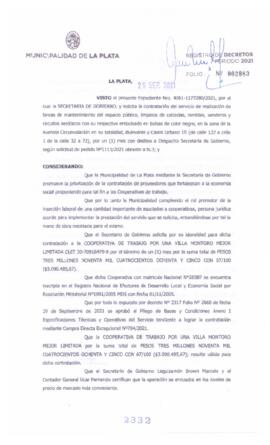 Decreto nº 2332 de 2021, GARRO, Julio cesar