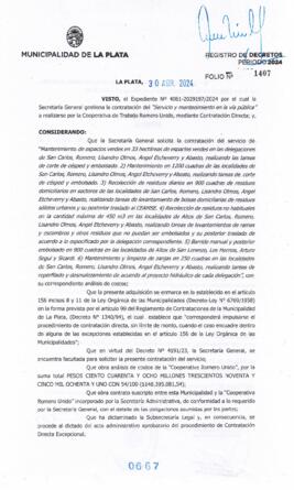 Decreto nº 667 de 2024, ALAK, Julio Cesar