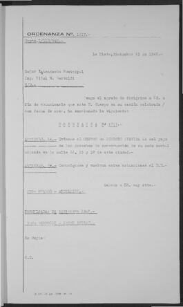 Ordenanza n° 1217 de 1948