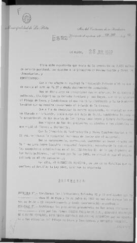 Ordenanza n° 5227 de 1982