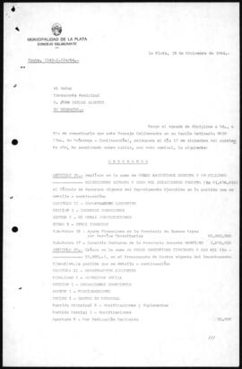 Ordenanza n° 5776 de 1984