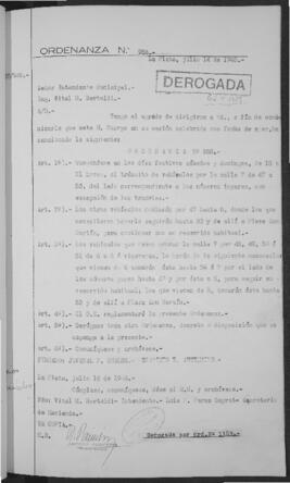 Ordenanza n° 958 de 1948