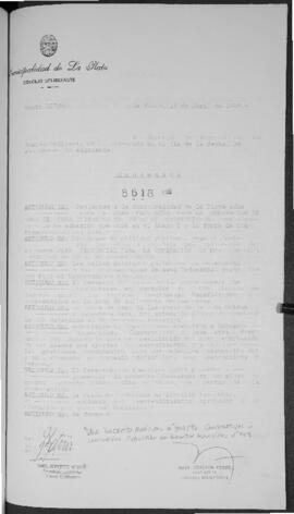 Ordenanza n° 8618 de 1996