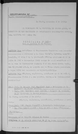 Ordenanza n° 3572 de 1967