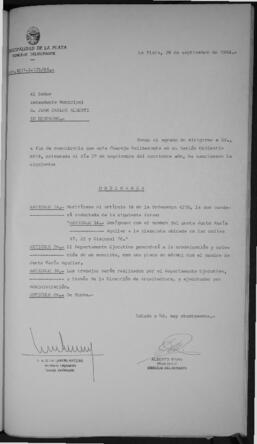 Ordenanza n° 5688 de 1984