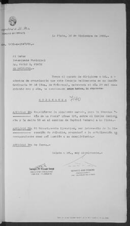Ordenanza n° 7140 de 1988