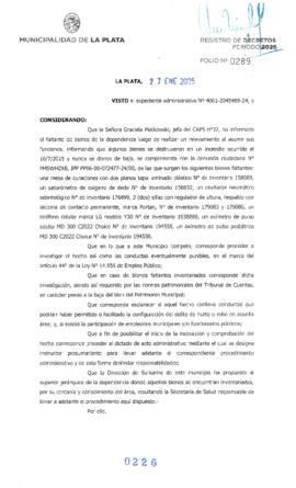 Decreto nº 226 de 2025, ALAK, Julio Cesar