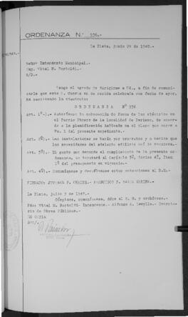 Ordenanza n° 936 de 1948