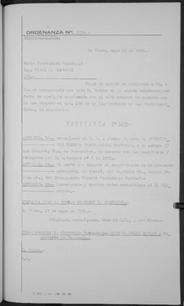 Ordenanza n° 1374 de 1949