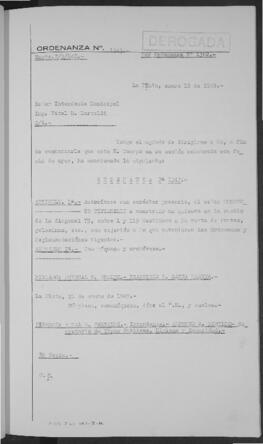 Ordenanza n° 1343 de 1949