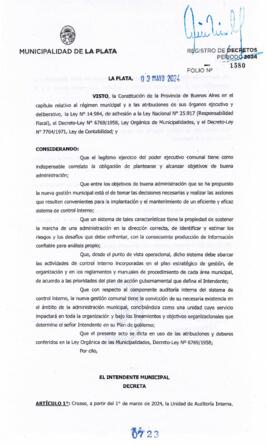 Decreto nº 723 de 2024, ALAK, Julio Cesar