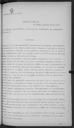 Ordenanza n° 0093 de 1927