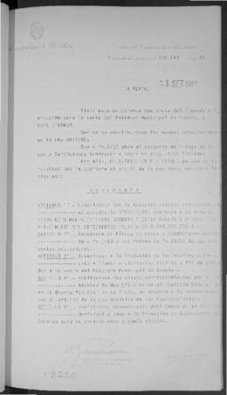 Ordenanza n° 5250 de 1982
