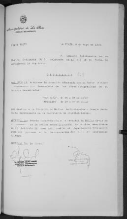 Ordenanza n° 8119 de 1993