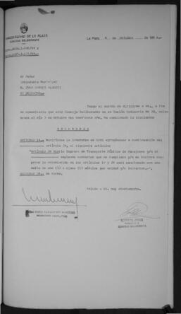 Ordenanza n° 5694 de 1984
