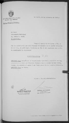 Ordenanza n° 7110 de 1988