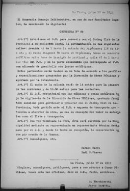 Ordenanza n° 69 de 1933